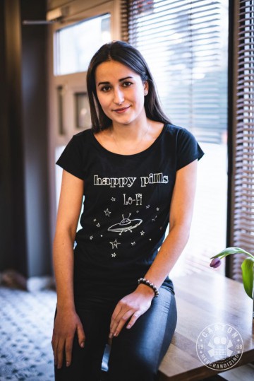 Zdjęcia produktu Koszulka damska HAPPY PILLS LO-FI