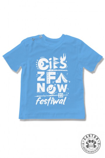 Zdjęcia produktu Koszulka Brzdąc/Niemowle CIESZ FANÓW FESTIWAL 2023 CIESZFANÓW blue