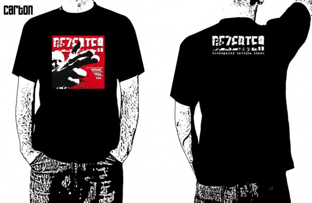 Koszulka DEZERTER NIELEGALNY ZABÓJCA CZASU