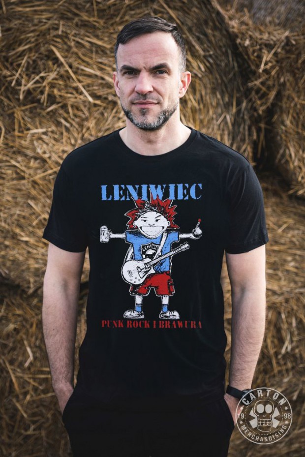Koszulka LENIWIEC PUNK ROCK I BRAWURA