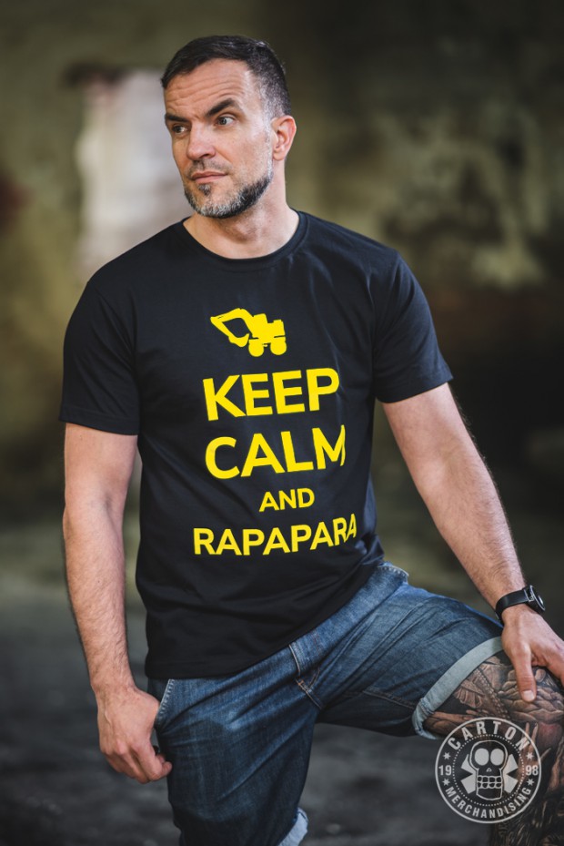 Koszulka ŁYDKA GRUBASA KEEP CALM AND RAPAPARA