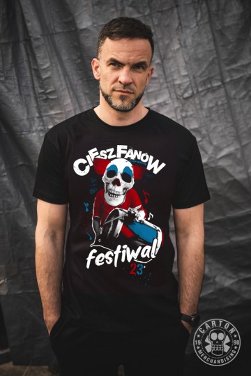 Koszulka CIESZ FANÓW FESTIWAL 2023 CLOWN