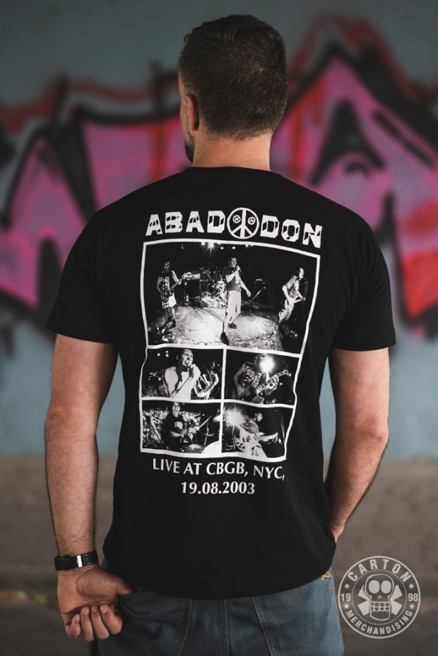 Koszulka ABADDON LIVE AT CBGB