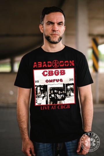 Zdjęcia produktu Koszulka ABADDON LIVE AT CBGB
