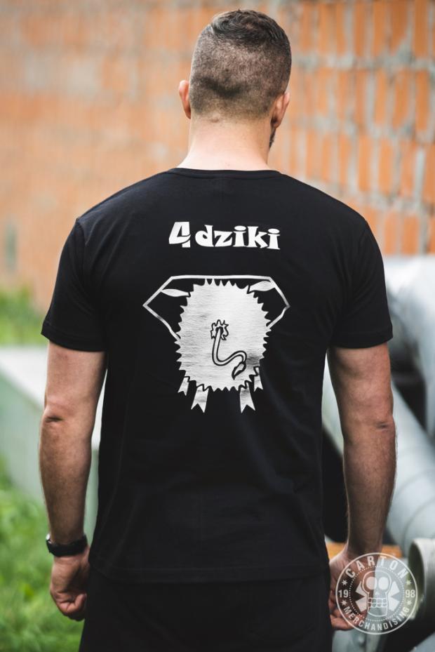 Koszulka 4DZIKI SUPER DZIK black