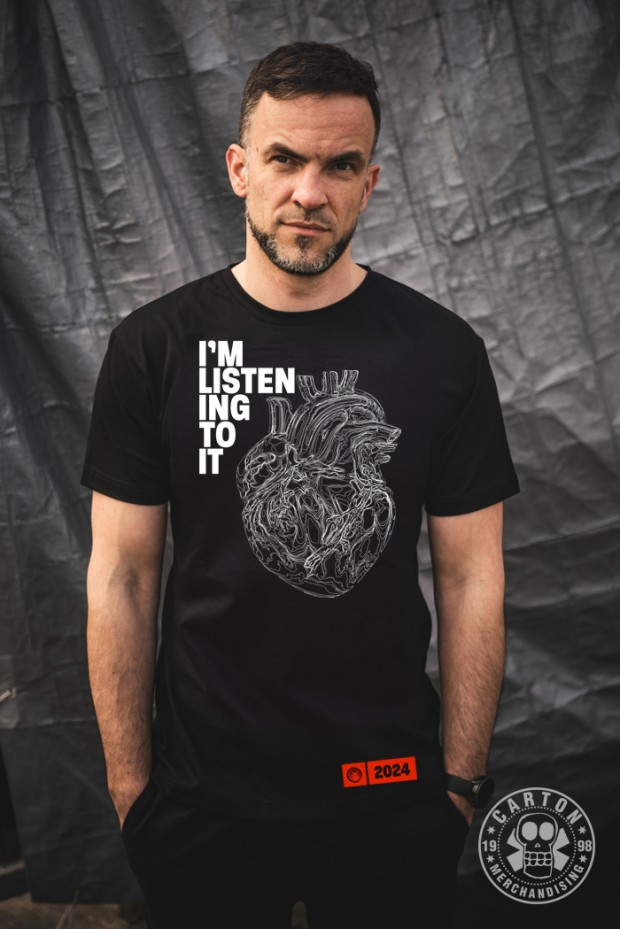 Koszulka COMA I'M LISTENING TO IT black - LIMITED EDITION 2024