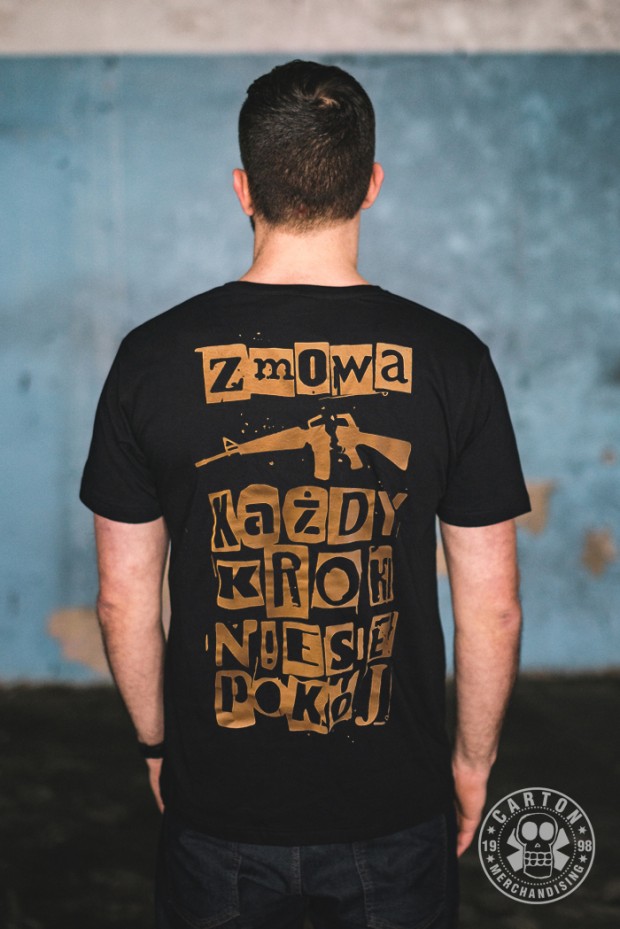Koszulka WŁOCHATY ZMOWA - KAŻDY KROK NIESIE POKÓJ