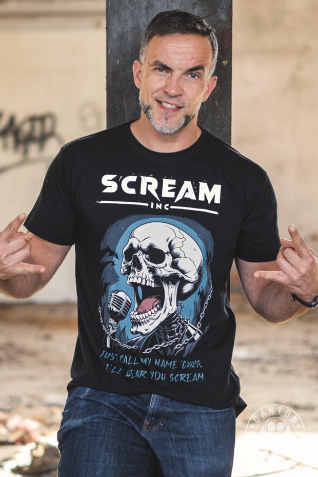 Koszulka SCREAM INC. SKULL