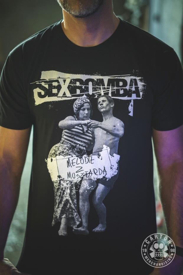 Koszulka SEXBOMBA MELODIE Z MUSZTARDĄ