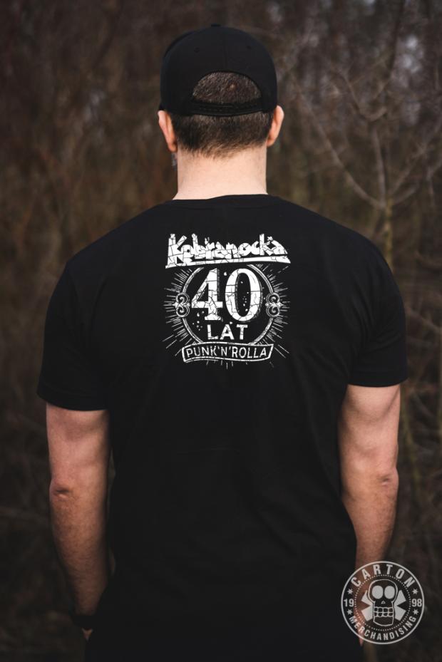 Koszulka KOBRANOCKA 40 LAT PUNK'N'ROLLA