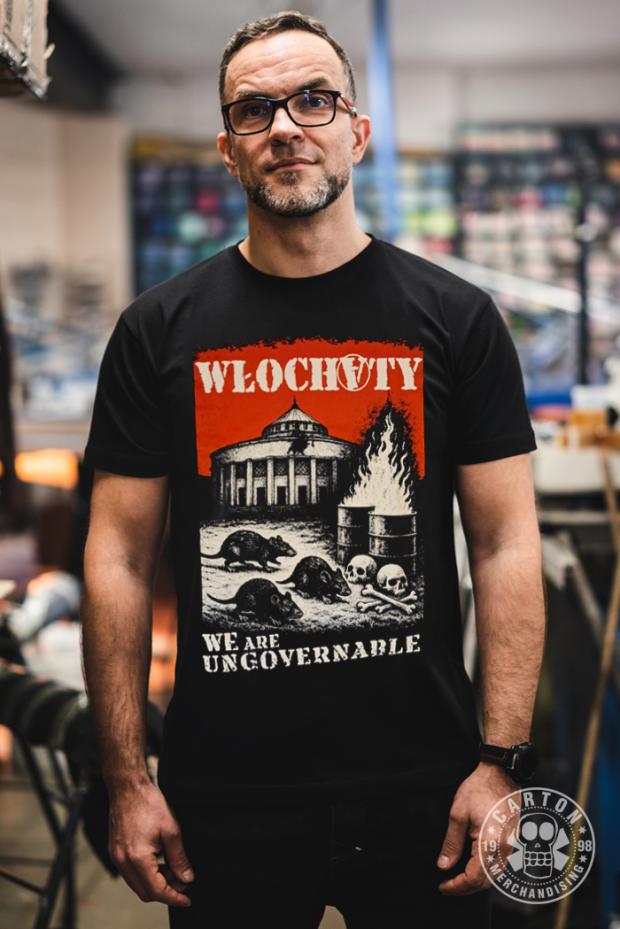 Koszulka WŁOCHATY WE ARE UNGOVERNABLE