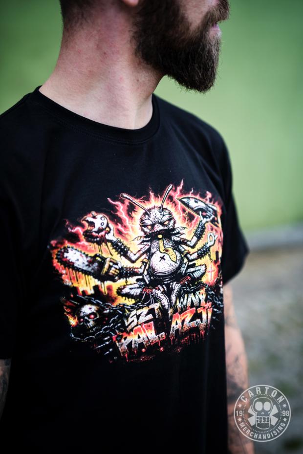 Koszulka SZTYWNY PAL AZJI ROCK'N'ROLLOWY ROBAK