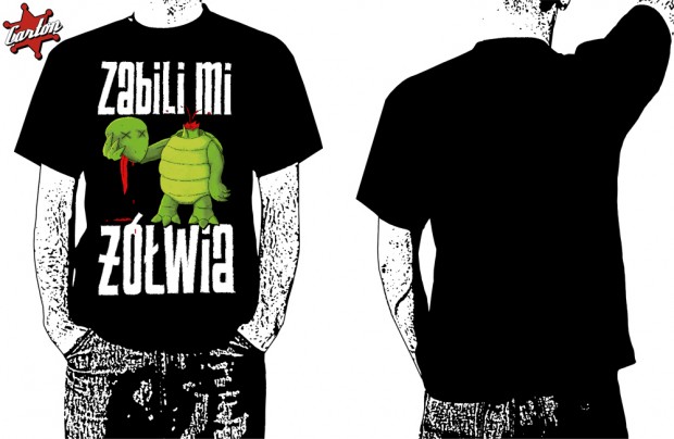 Koszulka ZABILI MI ŻÓŁWIA DEAD TURTLE