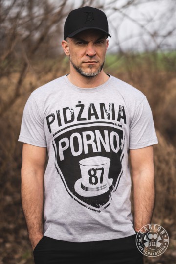 Zdjęcia produktu Koszulka PIDŻAMA PORNO 87 grey