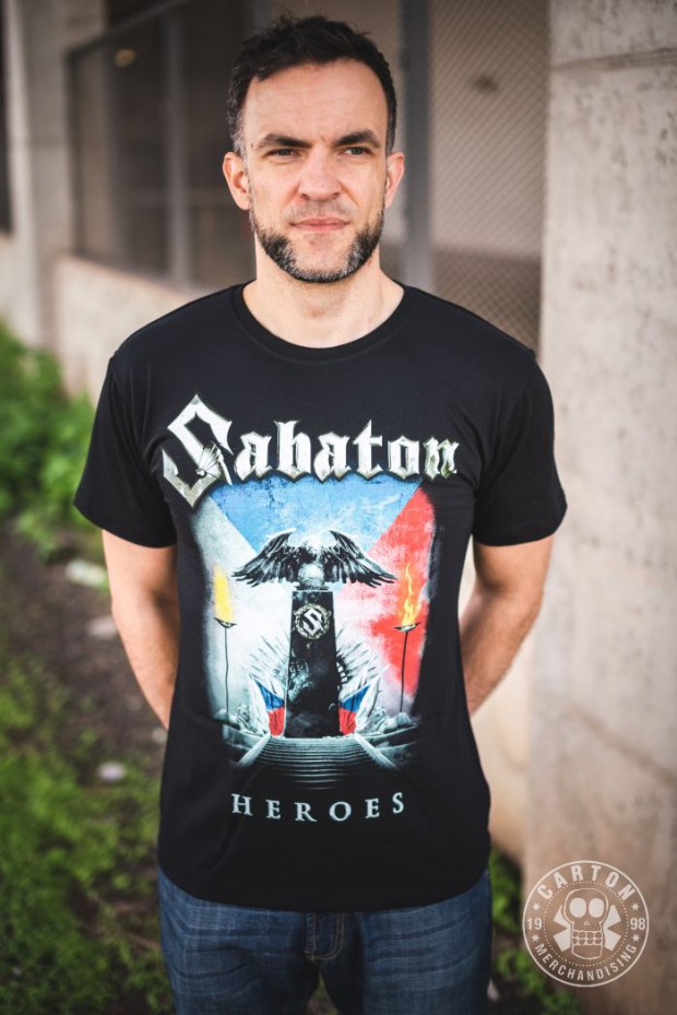 Koszulka SABATON HEROES CZECH REPUBLIC