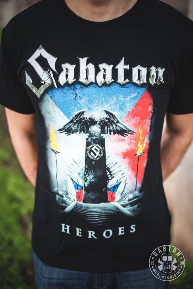 Koszulka SABATON HEROES CZECH REPUBLIC