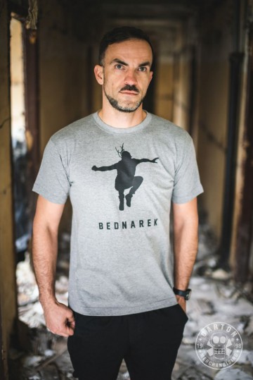 Zdjęcia produktu Koszulka BEDNAREK WITAJ EUFORIO grey