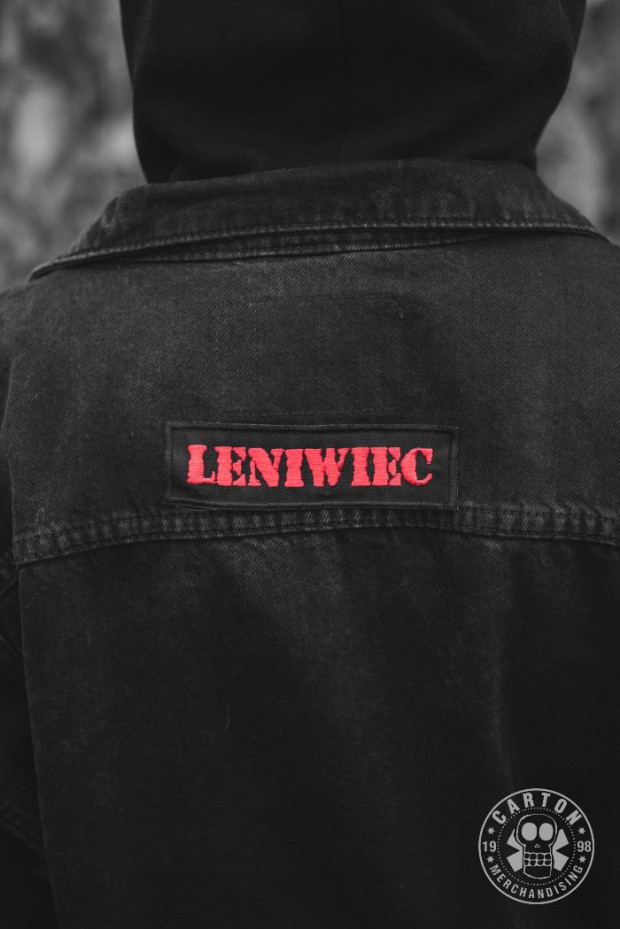 Naszywka LENIWIEC LOGO red