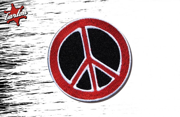 Naszywka INDIOS BRAVOS RED PEACE!
