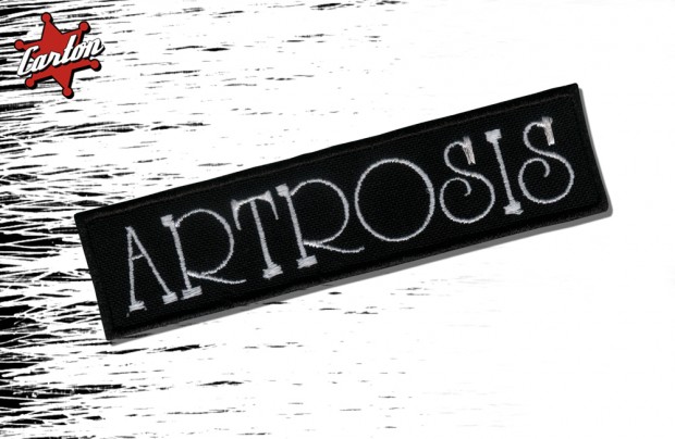 Naszywka ARTROSIS LOGO - biały napis