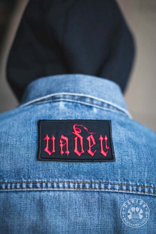 Naszywka VADER LOGO black/red