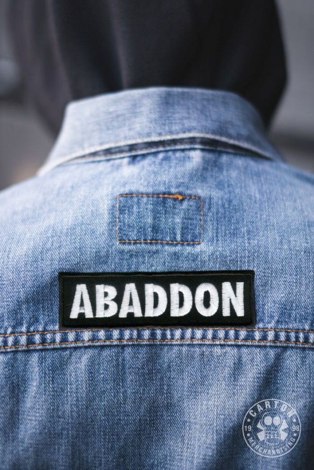 Zdjęcia produktu Naszywka ABADDON LOGO white