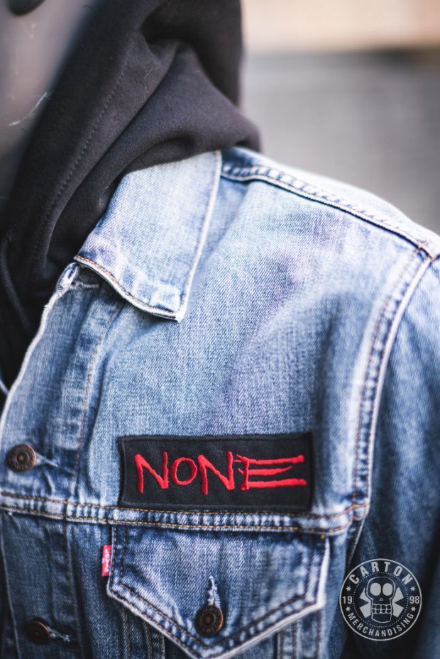 NONE LOGO red