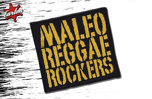 Naszywka MALEO REGGAE ROCKERS MRR yellow