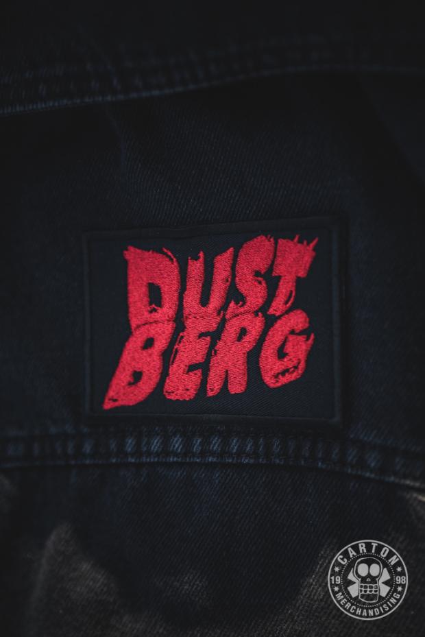 Naszywka DUST BERG LOGO red