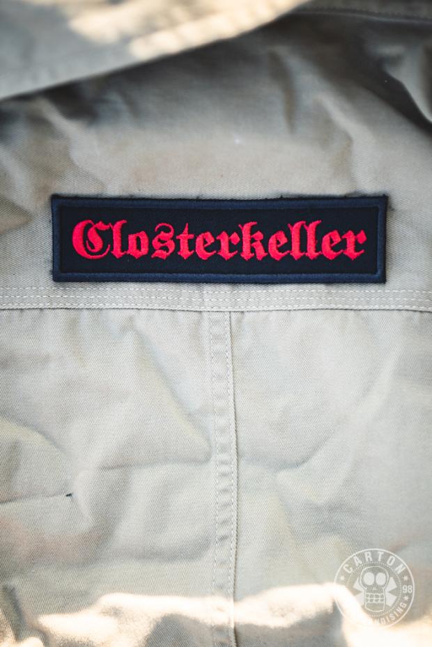 Zdjęcia produktu Naszywka CLOSTERKELLER LOGO OLD red