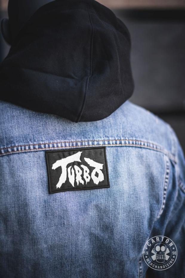 Zdjęcia produktu Naszywka TURBO LOGO white