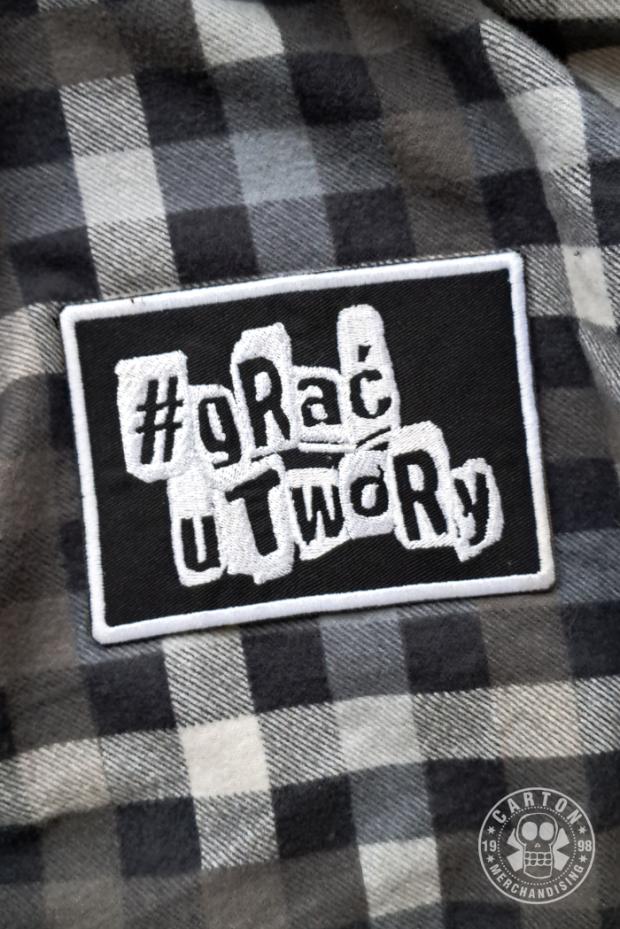 Naszywka ŁYDKA GRUBASA GRAĆ UTWORY