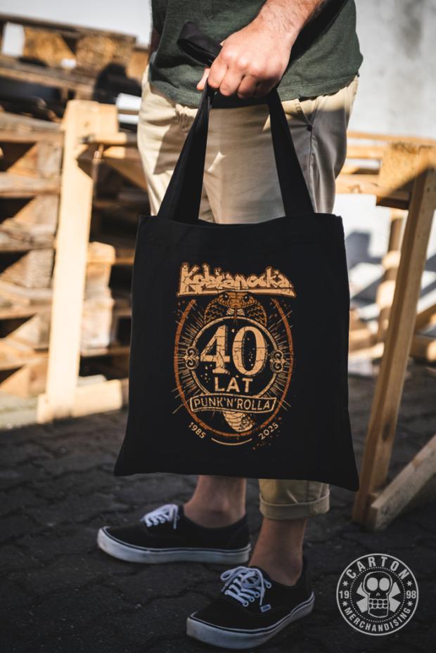 Torba KOBRANOCKA 40 LAT PUNK'N'ROLLA